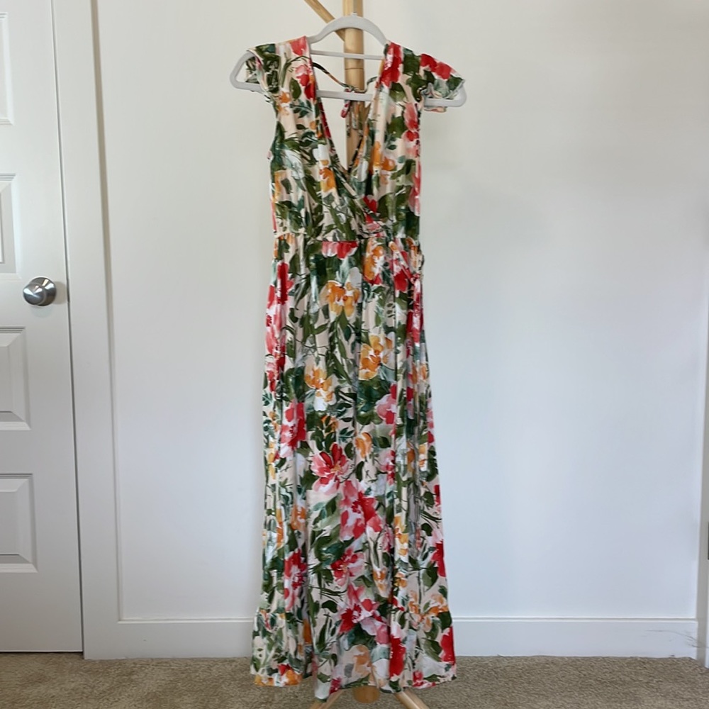 Band of the Free lightweight floral maxi dress